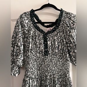 JessaKae Tea Garden Dress in Dark Green M